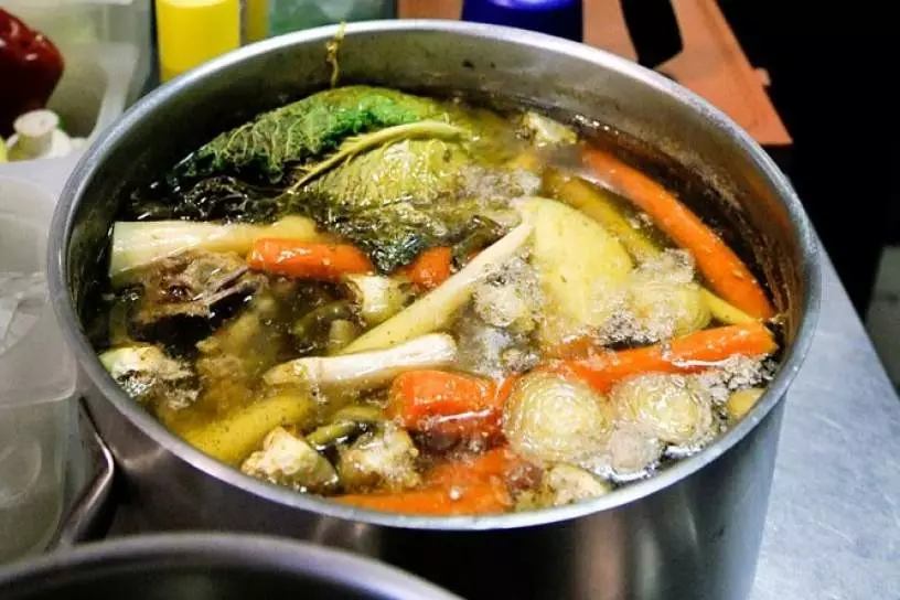 Így készül a kollagénes leves